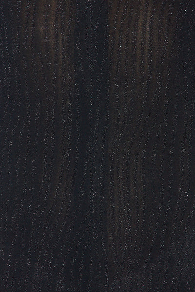 Moody Sheer Mesh Shimmer Pattern Zipper Jumpsuit
