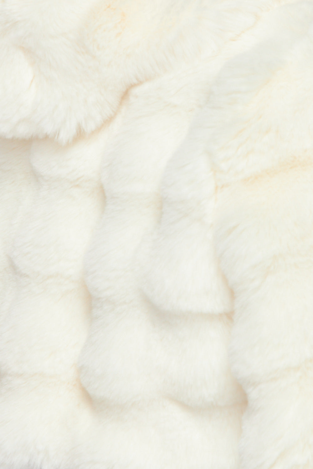 Aria Soft Plush Faux Fur Hooded Crop Jacket