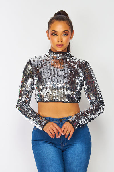 Hot and sale delicious sequin jacket