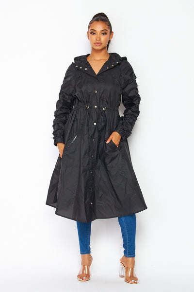 Annika Lightweight Trench Dress Coat Jacket