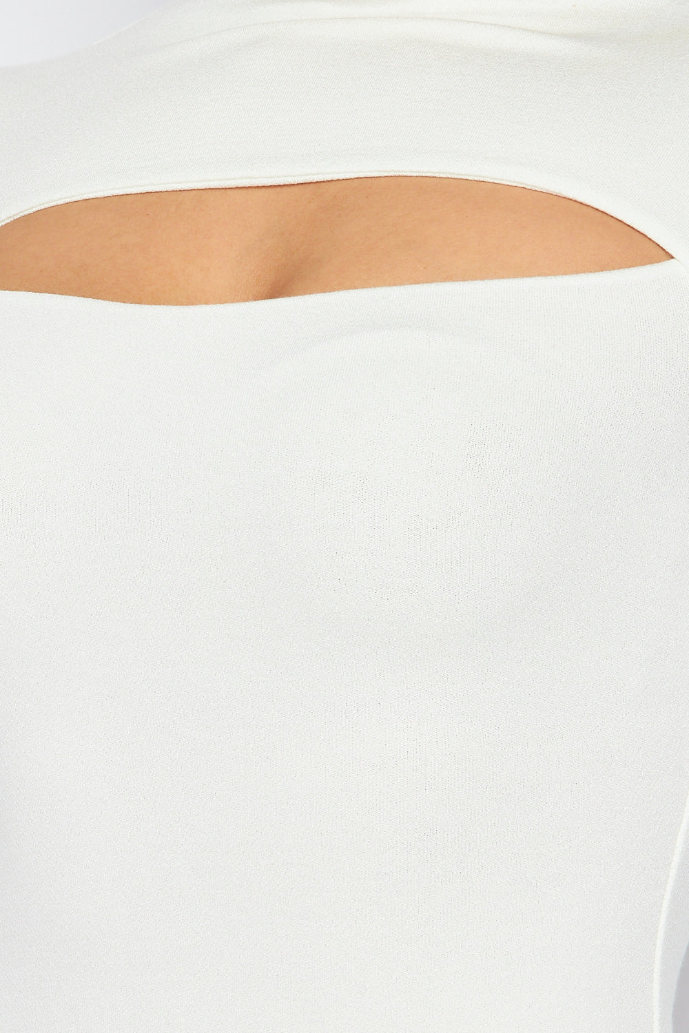 Rendezvouz Long Sleeve Basic Bodycon Midi Dress