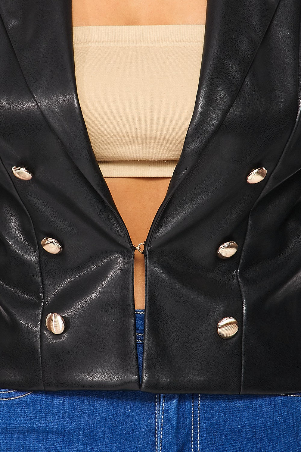 City Living Faux Leather Jacket