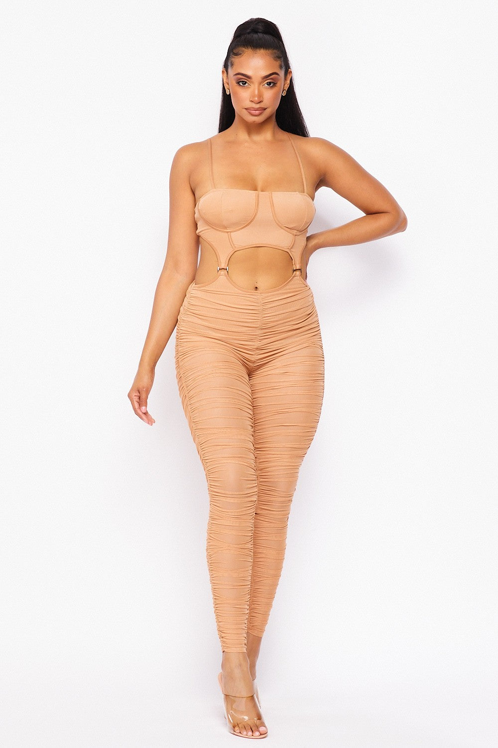 Love of a Lifetime Mesh Jumpsuit