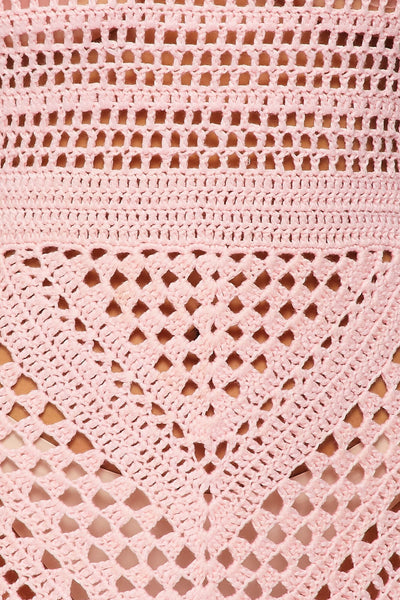 Perfect Vacation Crochet Knit Dress