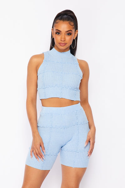 Hold Me Tight Two Piece Knit Set