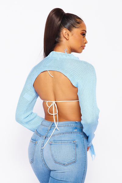 Missed the Point Micro Cropped Top