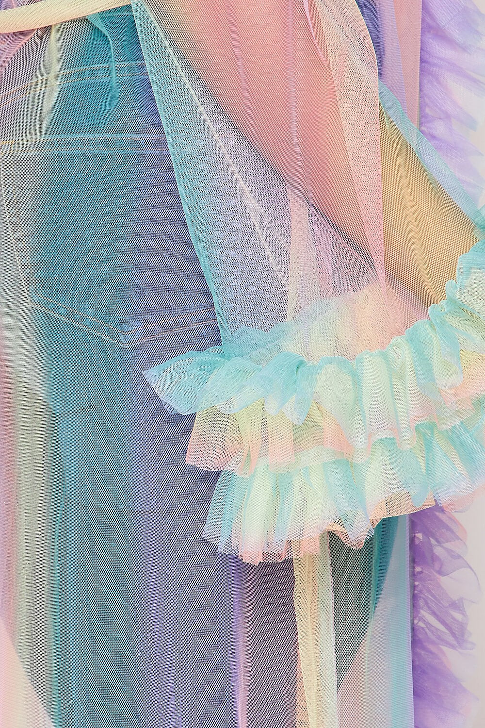 Made of Magic Tulle Mesh Duster Cardigan